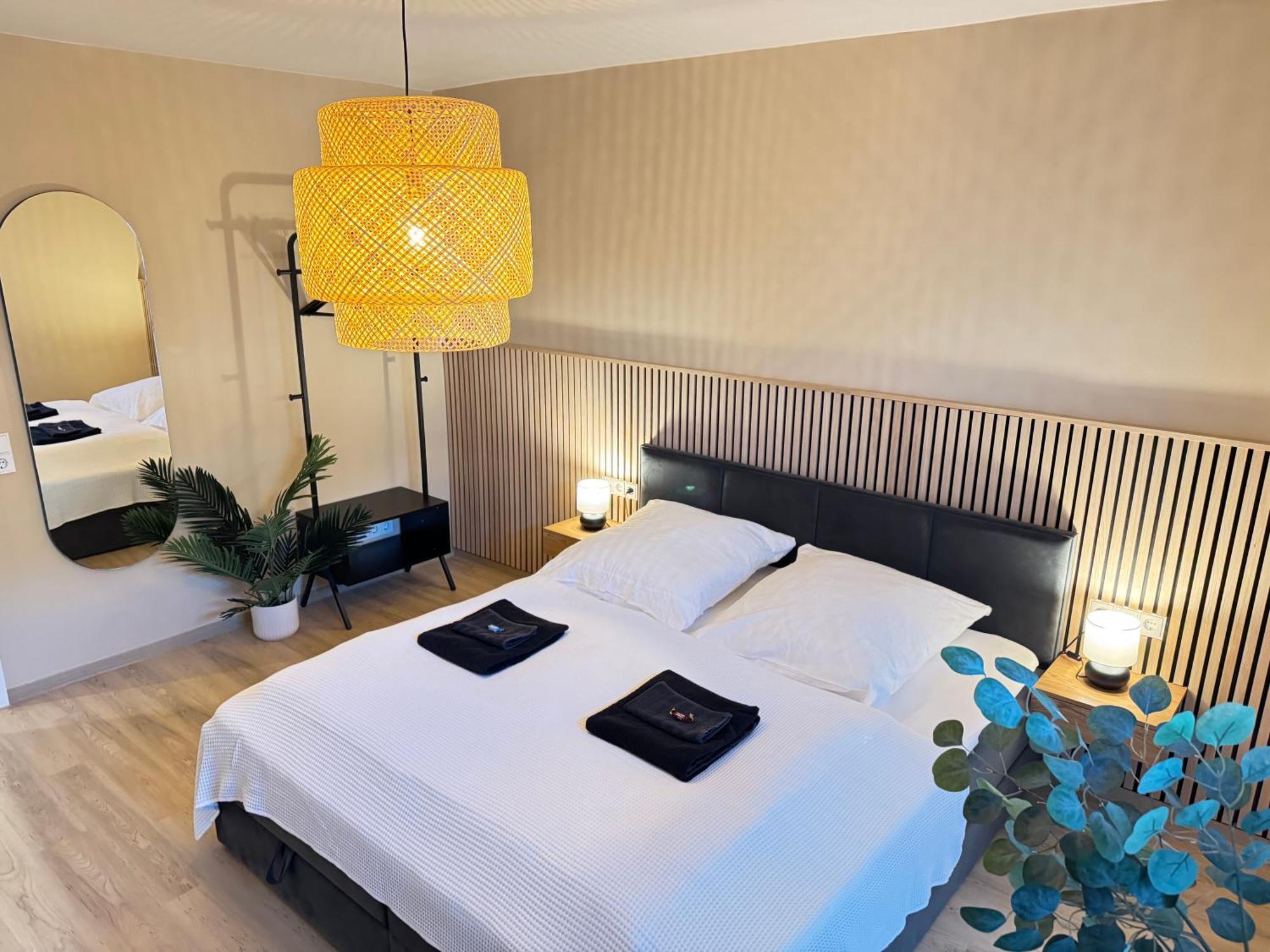 Lightplace • Design • Boxspring • Balkon • 2 Smart Tv •Innenstadt Braunschweig Exterior foto
